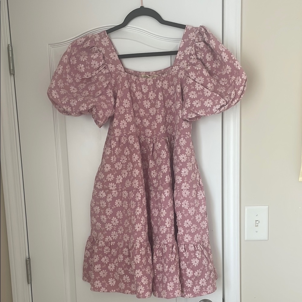 Floral Pink Dress